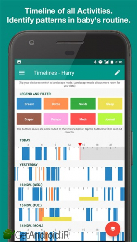 دانلود Feed Baby Pro - Baby Tracker اندروید