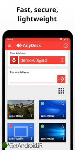 دانلود برنامه AnyDesk Remote Control اندروید
