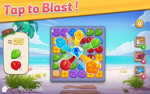 دانلود Ohana Island Blast flowers and build اندروید