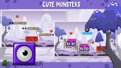 دانلود Monsterland 2. Physics puzzle game اندروید
