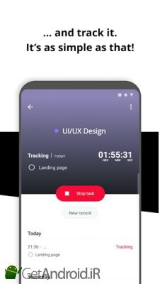دانلود برنامه Boosted Productivity Time Tracker cover اندروید
