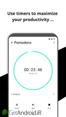 دانلود برنامه Boosted Productivity Time Tracker cover اندروید
