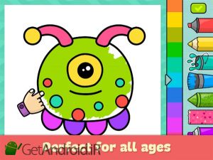 دانلود Coloring book for kids اندروید