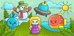 دانلود Coloring book for kids اندروید