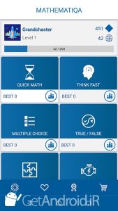 دانلود Mathematiqa - Brain Game, Puzzles, Math Game اندروید