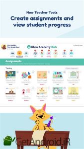 دانلود Khan Academy Kids Free educational games & books اندروید
