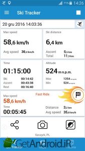دانلود Ski Tracker برای اندروید