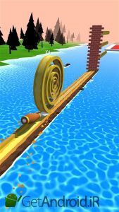 دانلود بازی Spiral Roll اندروید