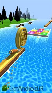 دانلود بازی Spiral Roll اندروید