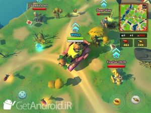 دانلود PvPets Tank Battle Royale اندروید