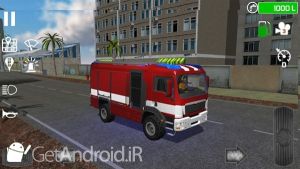دانلود Fire Engine Simulator اندروید