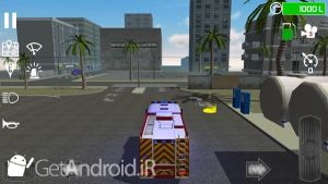 دانلود Fire Engine Simulator اندروید