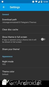 دانلود Themes for Telegram اندروید