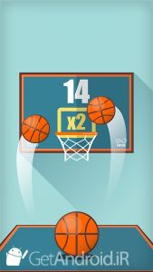دانلود بازی Basketball FRVR اندروید