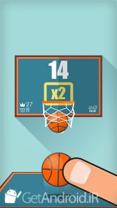 دانلود بازی Basketball FRVR اندروید