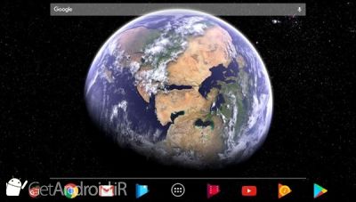 دانلود Earth & Moon in HD Gyro 3D Parallax Live Wallpaper اندروید