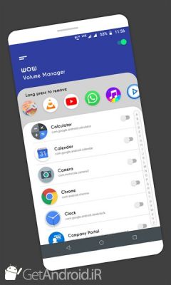 دانلود WOW Volume Manager - App volume control اندروید