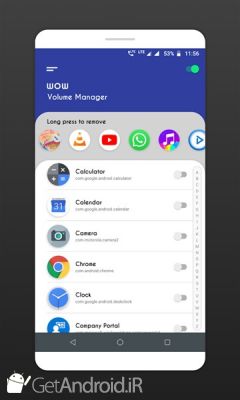 دانلود WOW Volume Manager - App volume control اندروید