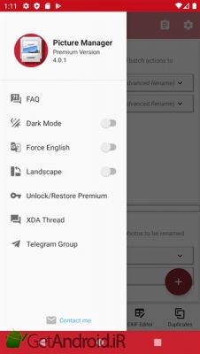 دانلود Picture Manager Rename and Organize with EXIF اندروید