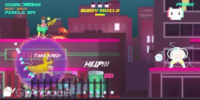 دانلود بازی Top Run Retro Pixel Adventure اندروید