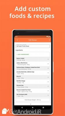 دانلود برنامه Cronometer Nutrition Tracker اندروید