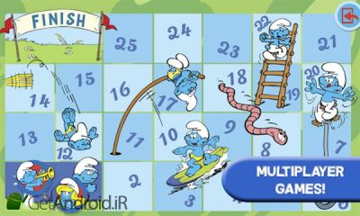 دانلود بازی Smurfs and the four seasons اندروید