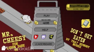 دانلود Mr. Cheesy - Retro Endless Sliding اندروید