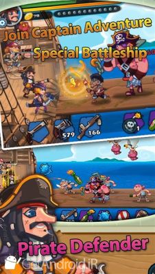 دانلود Pirate Defender Premium Captain Shooting Offline اندروید