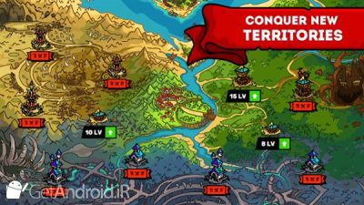 دانلود Towerlands - strategy of tower defense اندروید