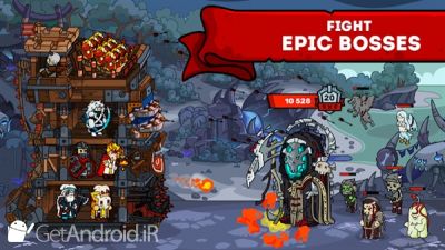 دانلود Towerlands - strategy of tower defense اندروید