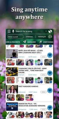 دانلود Kakoke - sing karaoke, voice recorder, singing app اندروید