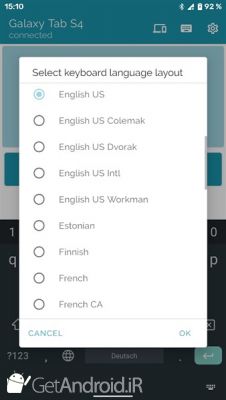 دانلود Serverless Bluetooth Keyboard & Mouse for PCPhone اندروید