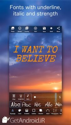 دانلود Add Text on Photo Design Text Style w 800+ Fonts اندروید