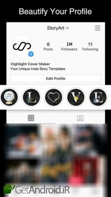 دانلود StoryArt - Insta story editor for Instagram اندروید