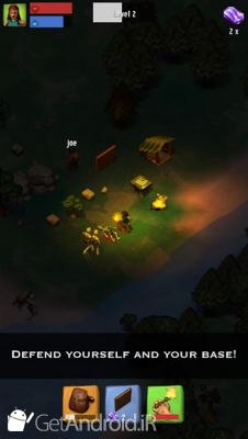 دانلود Krafteers battle for survival اندروید