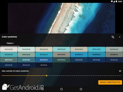 دانلود Graphix - color palette of pictures & wallpapers اندروید