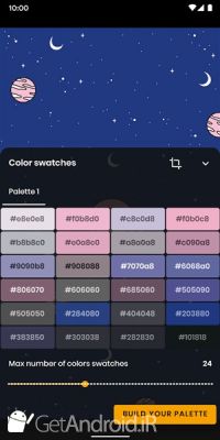 دانلود Graphix - color palette of pictures & wallpapers اندروید
