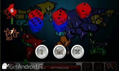 دانلود Rise Wars (strategy & risk) ++ اندروید