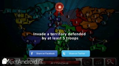 دانلود Rise Wars (strategy & risk) ++ اندروید