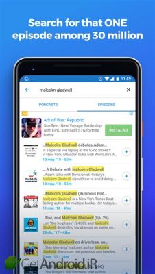 دانلود The Podcast App اندروید