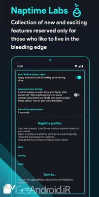 دانلود Naptime - the real battery saver اندروید