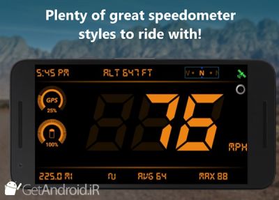 دانلود Speedometer & Odometer - TripMaster Car and Bike اندروید