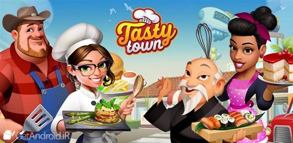 بازی Tasty Town اندروید