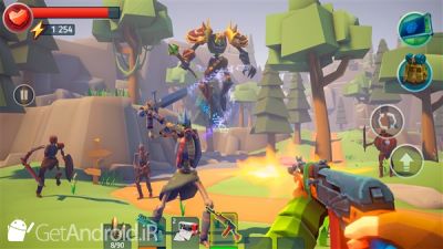 دانلود بازی Tegra Crafting and Building Survival Shooter اندروید