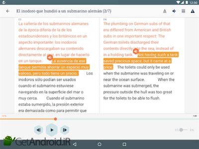 دانلود Beelinguapp Learn Languages Music & Audiobooks اندروید