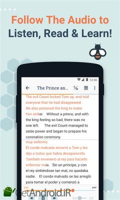 دانلود Beelinguapp Learn Languages Music & Audiobooks اندروید