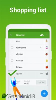دانلود Grocery Shopping List - Listonic اندروید