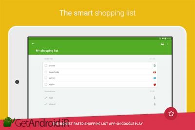 دانلود Grocery Shopping List - Listonic اندروید