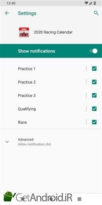 دانلود Racing Calendar 2020 (No Ads) اندروید