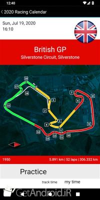 دانلود Racing Calendar 2020 (No Ads) اندروید